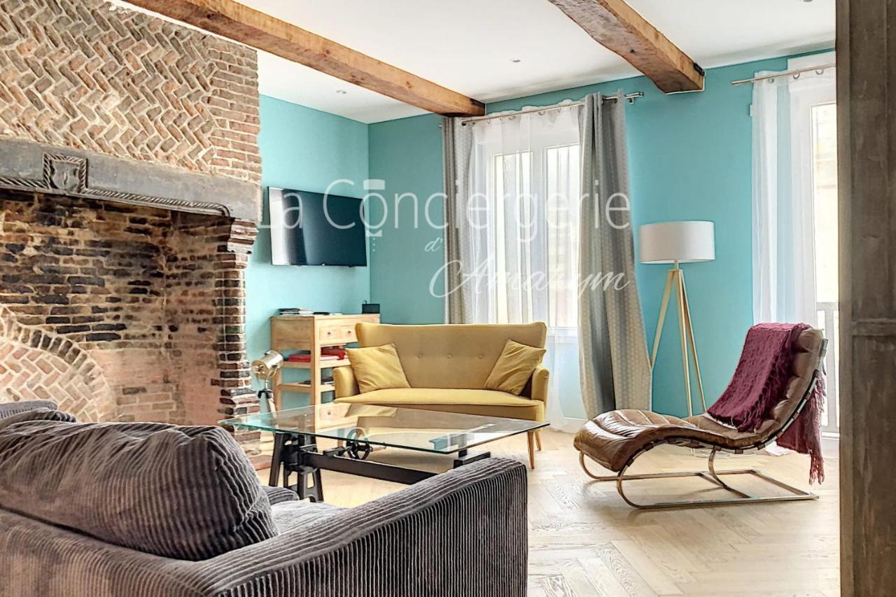 Aa13 - Le Victor Hugo - Sejour D'Exception Dans Un Appartement Historique Ault Exterior photo